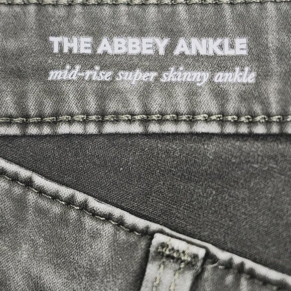 AG Adriano Goldschmied The Abbey Ankle Mid Rise Super Skinny Ankle Jeans Size 29 - Picture 8 of 12